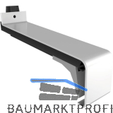 Verbinder Standard 25 mit Dichtteil Alu natur eloxiert, gerader Sto� 210 mm