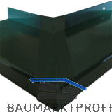 Verbinder Standard 25 mit Dichtteil Alu anthrazit lackiert 90� Au�enecke 180 mm