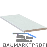 WERZALIT Compact Innenfensterbank ohne Blende, Marmor Bianco, 100 mm