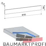 WERZALIT Laminatstreifen Exclusiv wei� mit Schmelzkleber