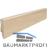 HARO Laminat Sockelleiste Ahorn wei� harmonisch, 16/58
