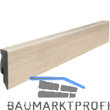 HARO Laminat Sockelleiste Bergeiche wei�, 16/58