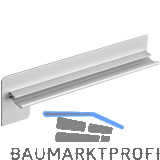 Seitenabschl�sse FB 40 Sichtbeton Alu natur eloxiert 70 mm