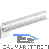 Seitenabschl�sse FB 40 Putz Alu wei� lackiert 195 mm