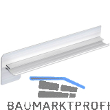 Seitenabschluss FB25S f�r Sichtmauer, Aluminium blank, 110 mm