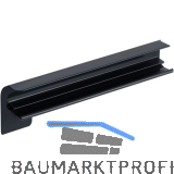 Seitenabschluss FB25P f�r Putz, Aluminium RAL 7016 Anthrazitgrau, 225 mm