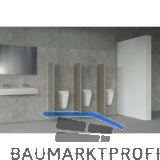 SOLIDO WC Sichtschutzwand magma