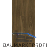 LICO Vinylboden HDF Eco Alpen, Walnuss 9,5 mm