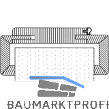SOLIDO Donau Fertigholzzarge G-TEC Anthrazit Rechts 850/2010/210 mm