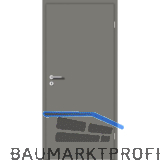 SOLIDO Donau G-TEC Normt�re Staubgrau VB RE TBA 900/2030 mm