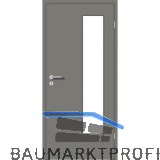 SOLIDO Donau G-TEC Normt�re Staubgrau GL/EN-B RE TBA 750/2030 mm