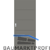 SOLIDO Donau G-TEC Blackline Schiebet�re Q Staubgrau TBA 920/2070 mm