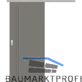 SOLIDO Donau G-TEC Blackline Schiebet�re Set 2S Staubgrau TBA 920/2070 mm