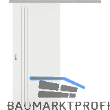 SOLIDO Donau G-TEC Blackline Schiebet�re Set 3S Weiss TBA 720/2070 mm