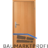 DANA Wohnungseingangst�re Immun 3 EI2 30 Buche RE TBA 950/2030 mm
