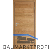 DANA Monolog Innent�re Landeiche naturlackiert VB Links TBA 900/2030 mm