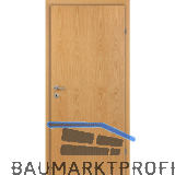 DANA Euroba Innent�re Eiche lackiert VB Links TBA 800/2030 mm