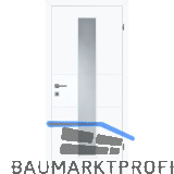 DANA Motiv 325 Innent�re wei� lackiert GL Rechts TBA 850/2030 mm