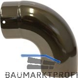 LOHBERGER Rauchrohr Bogen 90� glatt, ohne �ffnung / � 120 mm
