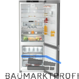 LIEBHERR Stand-K�hl-Gefrierkombination CNsfa 7723 Silber