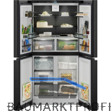 LIEBHERR French Door K�hl-Gefrierkombination MBbsdi 9024, BlackSteel