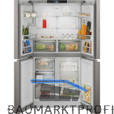 LIEBHERR French Door K�hl-Gefrierkombination Msdd 9012, Silber