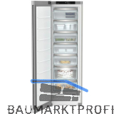 LIEBHERR Stand-Gefrierschrank SFNsfd 5227 Silver, 1855 mm