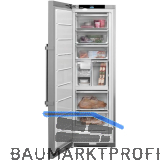LIEBHERR Stand-Gefrierschrank SFNstd 529i Silver, 1855 mm