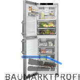 LIEBHERR Stand-K�hlschrank SBNsdd 526i mit Gefrierfach Silver