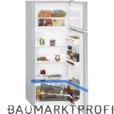 LIEBHERR Stand-K�hl-Gefrierkombination CTele 2531 Silver