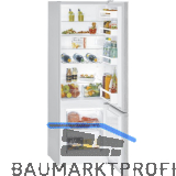 LIEBHERR Stand-K�hl-Gefrierkombination CUele 2831 Silver