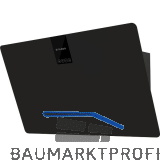 FABER Wand-Dunstabzugshaube Soft Edge Nero Ingo Schwarz