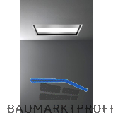 FALMEC Decken-Dunstabzugshaube Nuvola 90 Edelstahl -