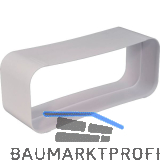 OPTIMAIRO Flachkanalverbinder 222 x 89 Kunststoff wei�