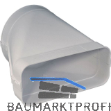 OPTIMAIRO �bergangsst�ck 22 x 89/NW 150 Kunststoff wei�
