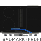 BENTHAUS Induktions-Muldenl�fter Onyx 8O2K Knebel Edelstahl -