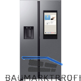 SAMSUNG Side by Side Family Hub� RS97F Silber