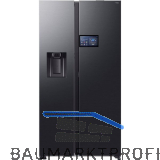 SAMSUNG Side by Side RS94F AI Home Schwarz