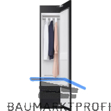 SAMSUNG Dampfreiniger f�r Kleidung Airdresser Silber