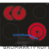 SIEMENS Kochfeld ET601FNP1E Strahlungsheizung autark