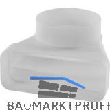 BSH Flachkanal �bergang rund 90� 226 x 94/NW 150