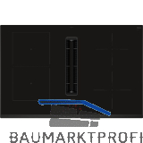 SIEMENS Induktions-Muldenl�fter ED851BS16E Glaskeramik