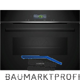 SIEMENS Kompakt-Backofen mit Mikrowellenfunktion CM724G1B1 Schwarz