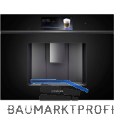 SIEMENS Einbau-Kaffeevollautomat CT718L1B0, Schwarz