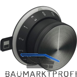 Elektronische Bedienknebel CKI440000 schwarz, 4 St�ck