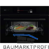 AEG Kompakt-Dampfbackofen CS9900B Schwarz -