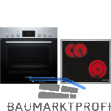 BOSCH Herd-Set HND211FH61 Edelstahl