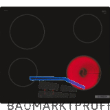 BOSCH Kochfeld PKE61RAA2E Strahlungsheizung autark