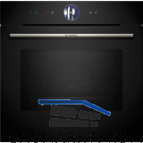 BOSCH Backofen mit Mikrowelle HMG776NB1 Schwarz