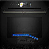 BOSCH Backofen mit Mikrowelle HMG778NB1 Schwarz